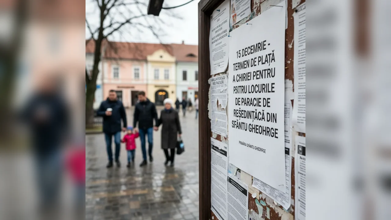 15 decembrie, data limită pentru plata chiriei locurilor de parcare rezidențiale în Sfântu Gheorghe