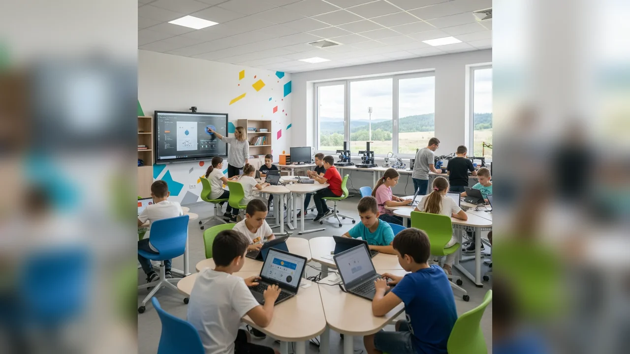 35 de școli din județul Covasna modernizate cu mobilier și echipamente noi prin PNRR