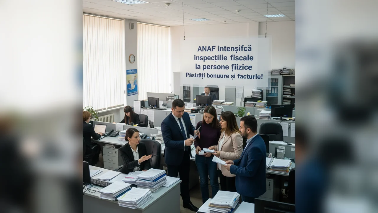 ANAF crește controalele fiscale pentru persoanele fizice