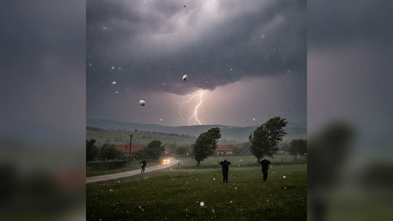 Avertizare meteo ANM: Cod Galben de furtuni în Covasna