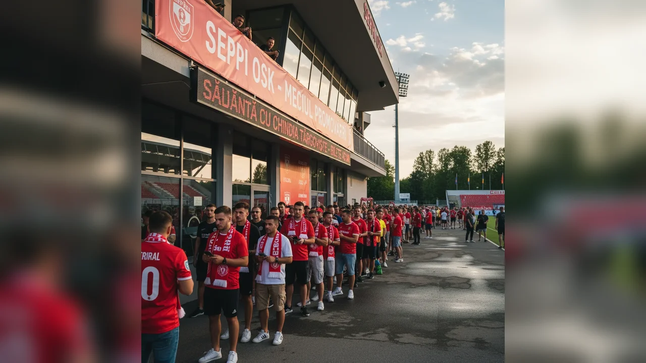 Biletele pentru meciul Sepsi OSK cu Chindia Târgoviște, disponibile