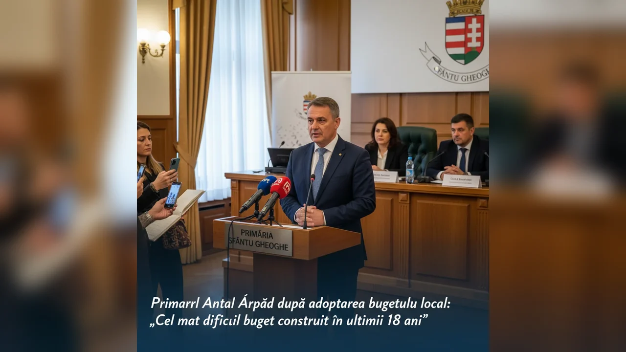 Buget local dificil: Primarul Antal Árpád comentează 18 ani de provocări