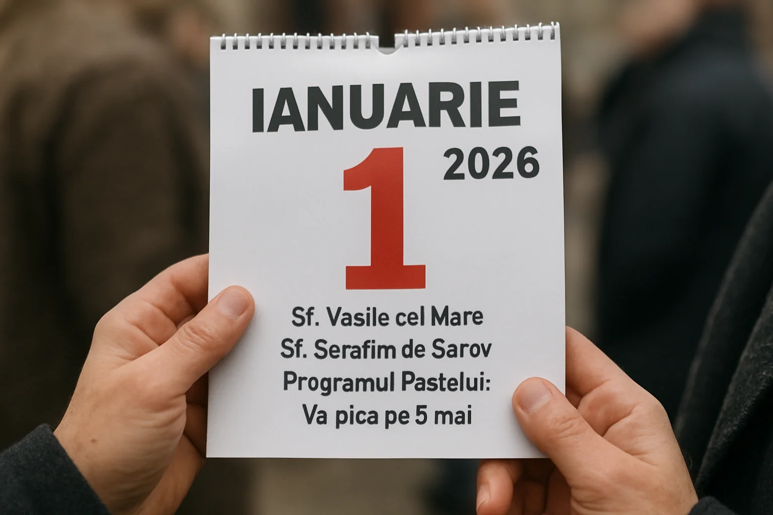 Calendar ortodox – 1 ianuarie 2026