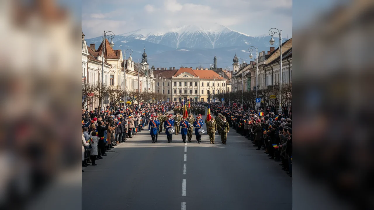 Ceremonie cu defilare militară de Ziua Micii Uniri, anunțată la Sfântu Gheorghe pentru 24 ianuarie 2026