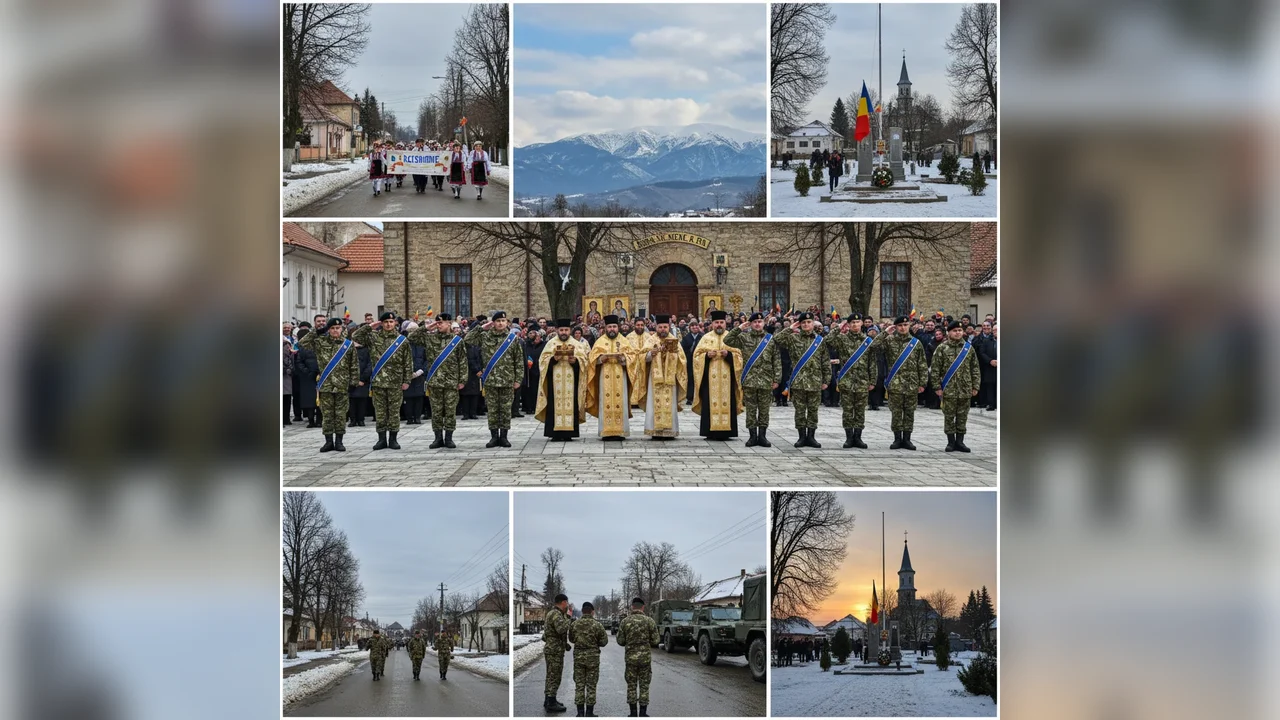 Ceremonii militare și religioase de Ziua Națională a României în cinci localități din județul Covasna