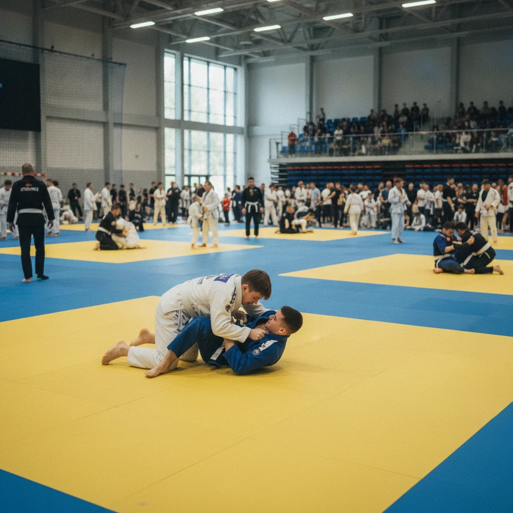 Competiție de jiu-jitsu la Arena Sepsi, cu intrare gratuită pentru copii