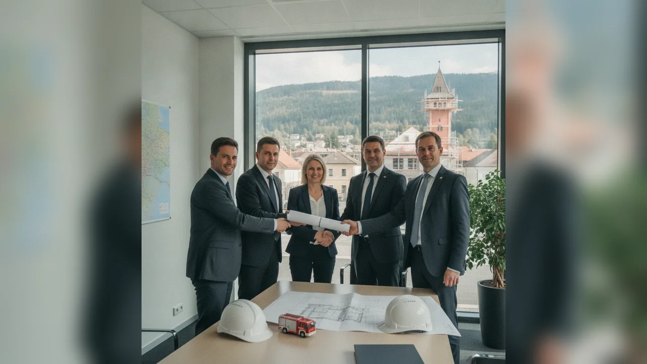 Contract semnat pentru noua subunitate de pompieri Covasna