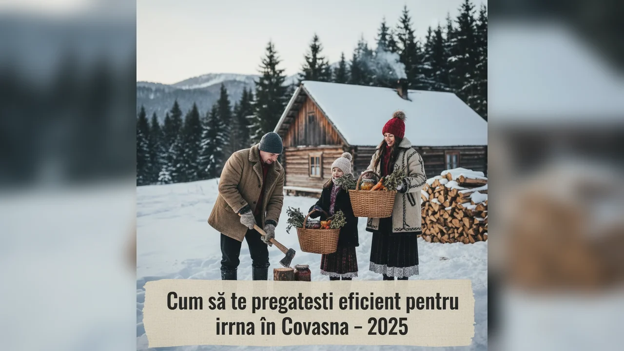 Cum să te pregătești eficient pentru iarna în Covasna – 2025