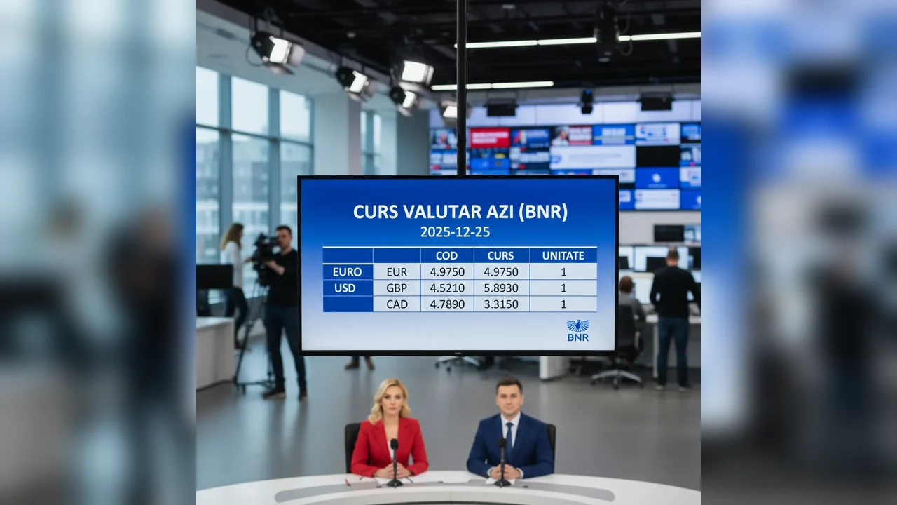 Curs valutar azi (BNR) – 2025-12-25