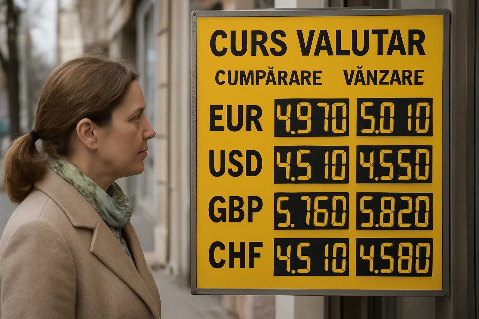 Curs valutar azi (BNR) – 2026-03-19