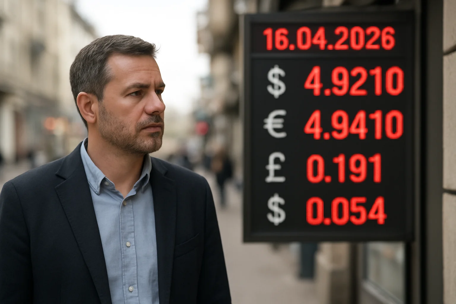 Curs valutar azi (BNR) – 2026-04-16
