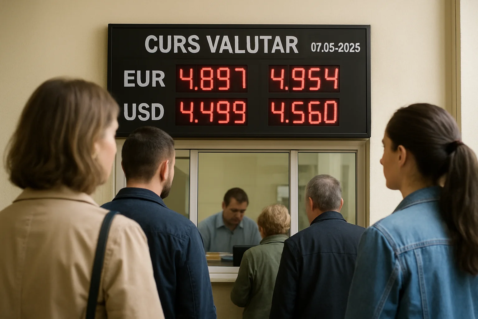 Curs valutar azi (BNR) – 2026-05-07