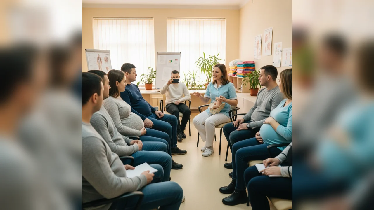 Cursuri pentru viitori părinți la Spitalul Județean de Urgență din Sfântu Gheorghe, din ianuarie 2026