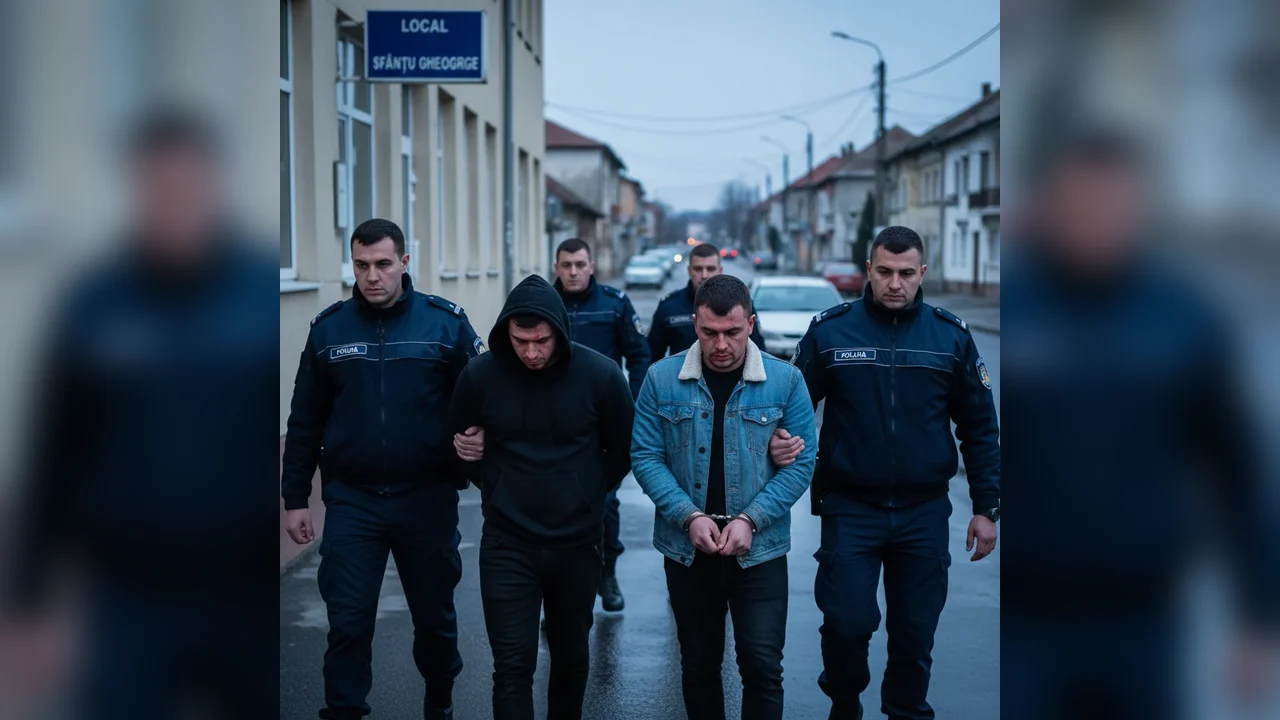 Doi bărbați din Sfântu Gheorghe, arestați preventiv după un conflict într-un local