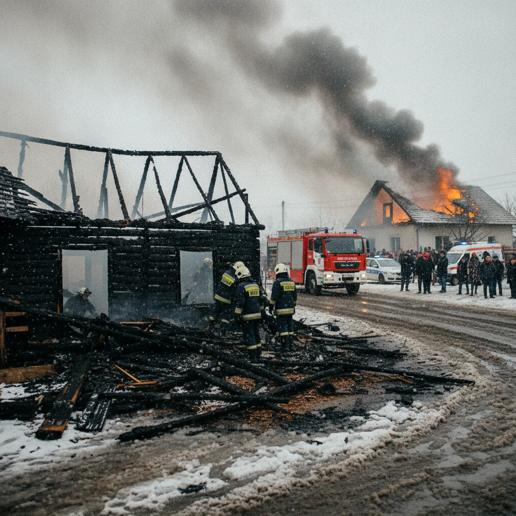 Două incendii la locuințe, în Turia și orașul Covasna. Problemele coșurilor și burlanelor de fum, în atenția pompierilor