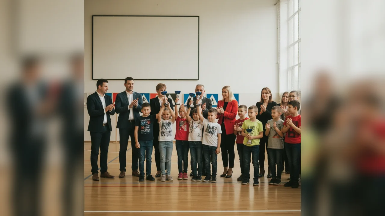 Elevii din Covasna, premiați la concursul de educație rutieră