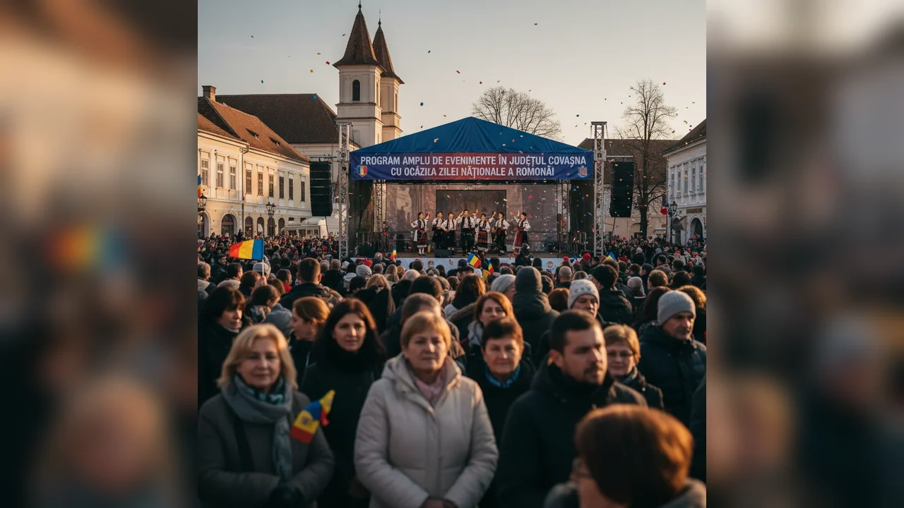 Evenimente diverse în județul Covasna de Ziua Națională a României