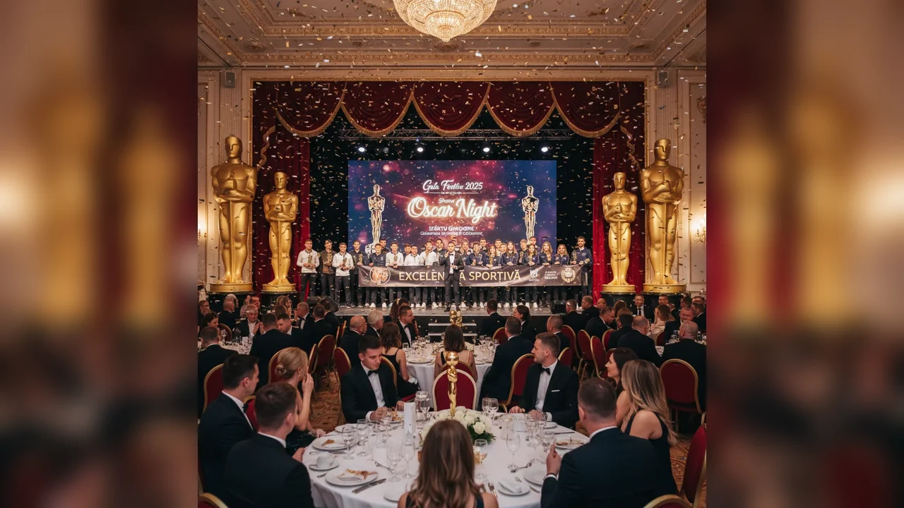 Gala Festivă 2025 Show Time Oscar Night – sărbătoarea excelenței sportive la Sfântu Gheorghe