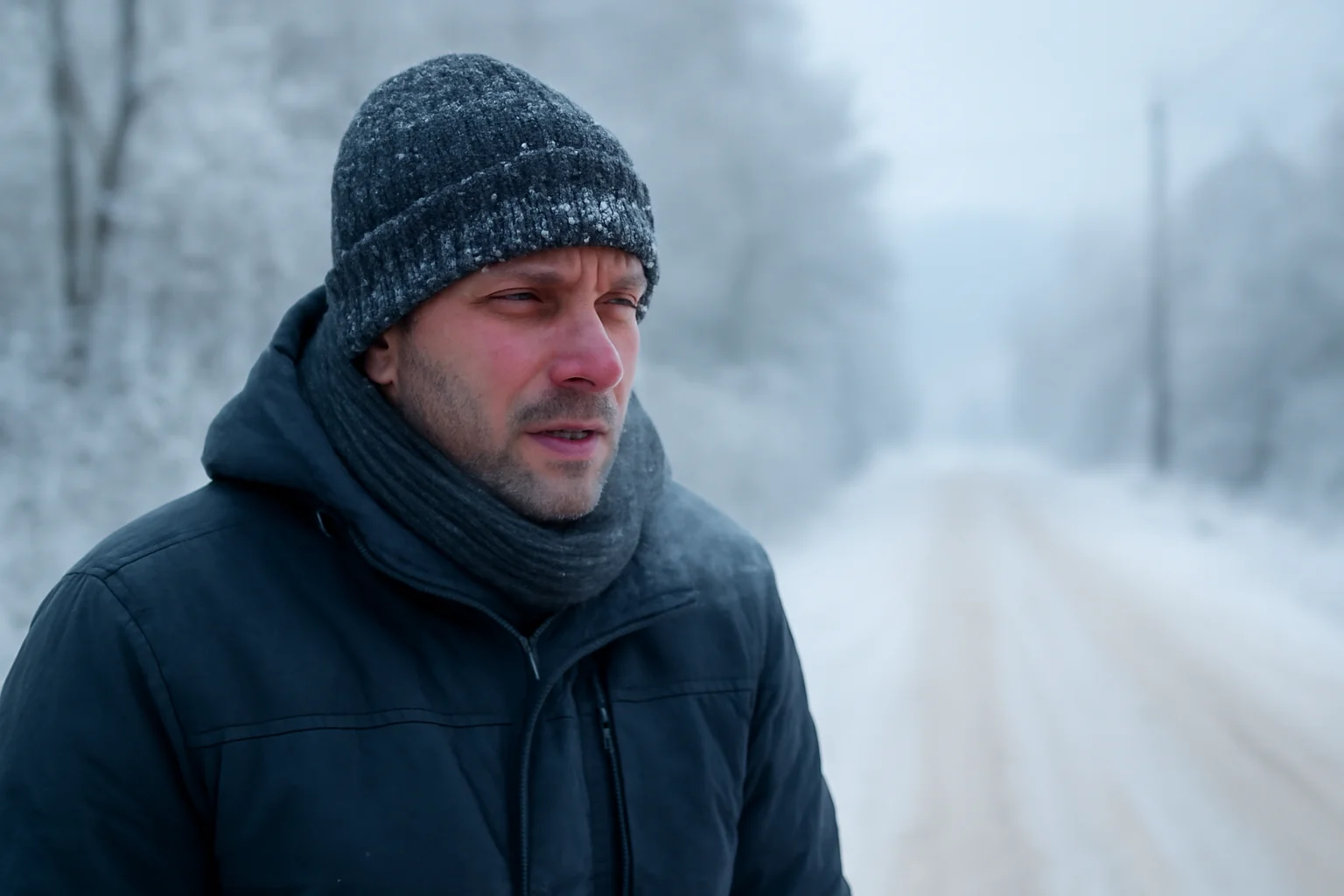 Ger extrem la Întorsura Buzăului: temperatură minimă de -21°C raportată lângă Sfântu Gheorghe