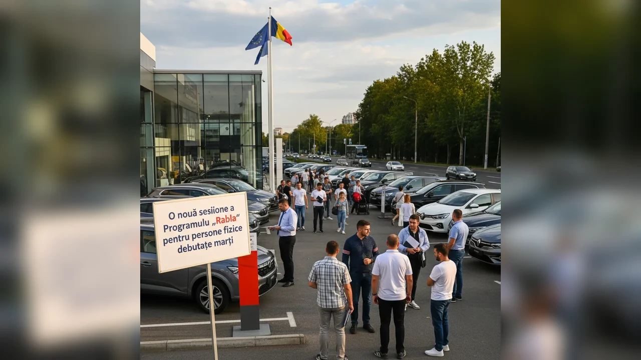 Începe marți o nouă sesiune a Programului Rabla pentru persoanele fizice