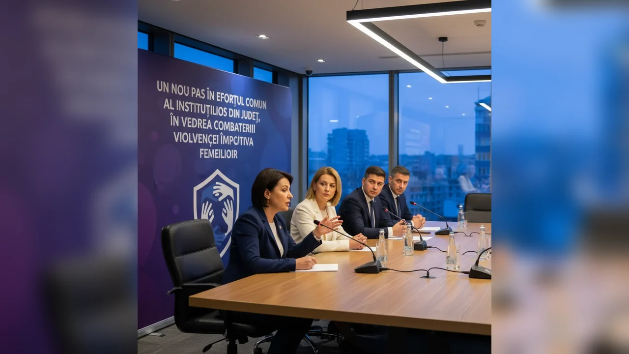 Instituțiile județene unesc forțele în lupta împotriva violenței asupra femeilor