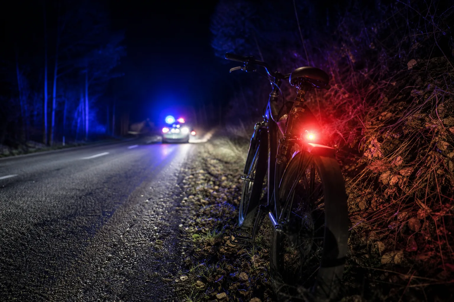 Întorsura Buzăului: biciclist pe DN 10, cu 0,63 mg/l alcool, dosar pentru dare de mită