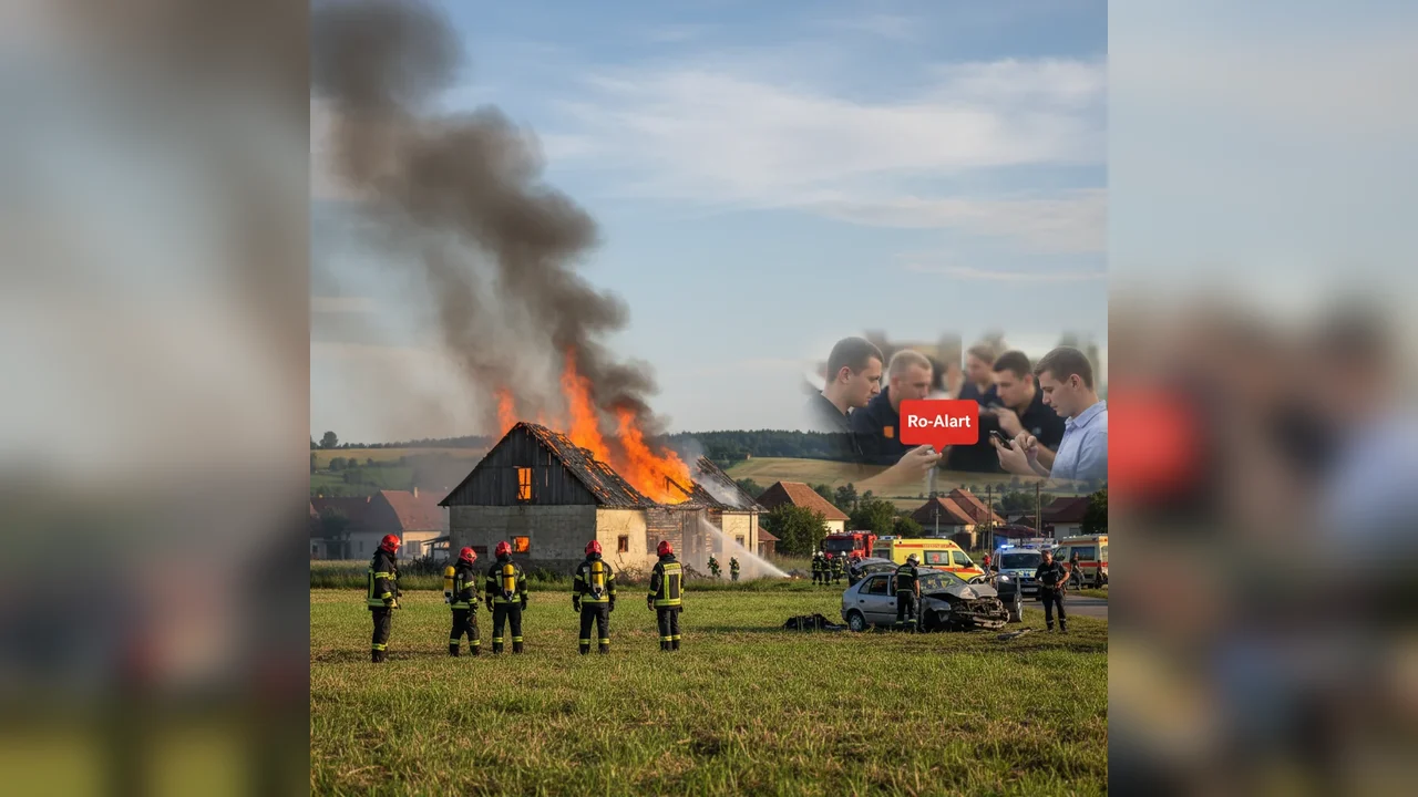ISU Covasna a raportat 23 de incendii și 14 accidente în aprilie