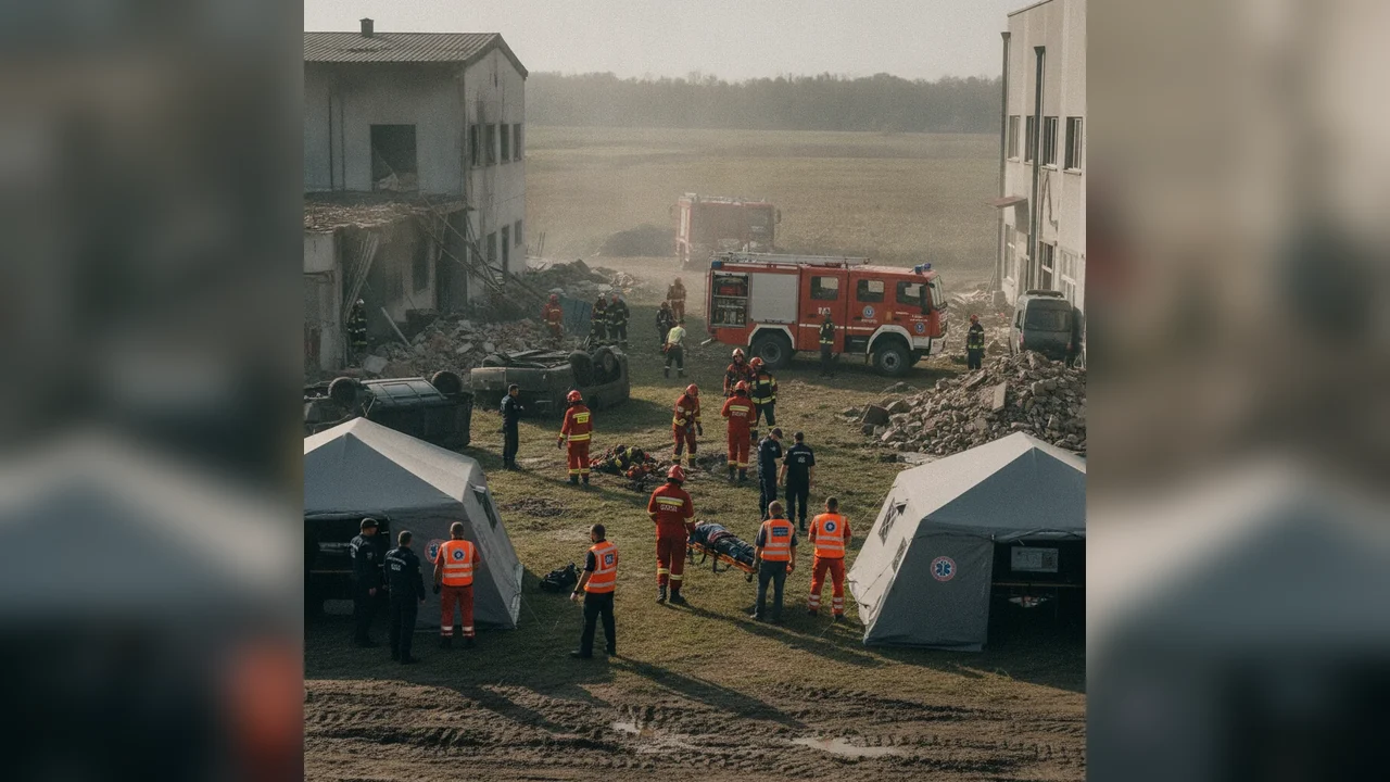 ISU Covasna a testat intervenția în situații de urgență