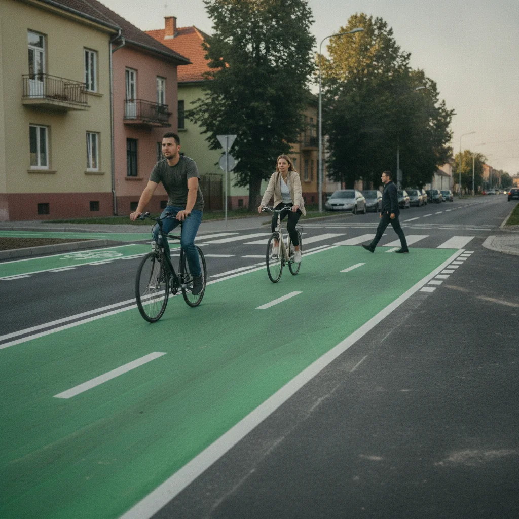 Noi conexiuni pentru pistele de biciclete din Sfântu Gheorghe. Ce se schimbă în trafic