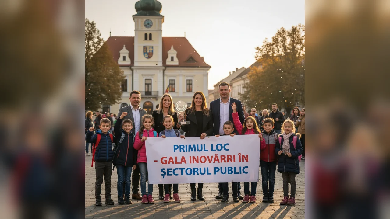 Pedibus Sfântu Gheorghe, câștigătorul Galei Inovării în Sectorul Public