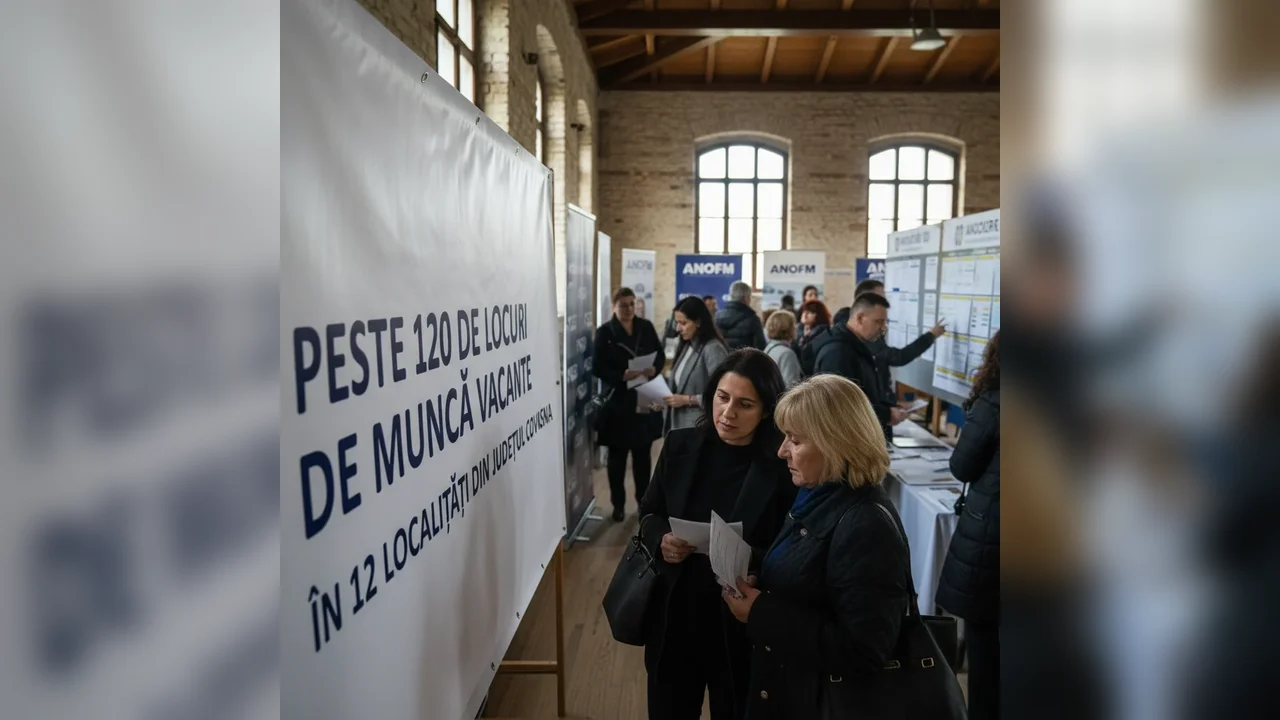 Peste 120 de joburi disponibile în 12 localități ale județului Covasna