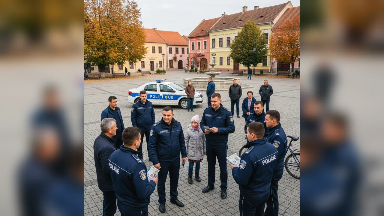 Polițiștii din Sfântu Gheorghe extind acțiunile preventive în școli și comunități din județul Covasna