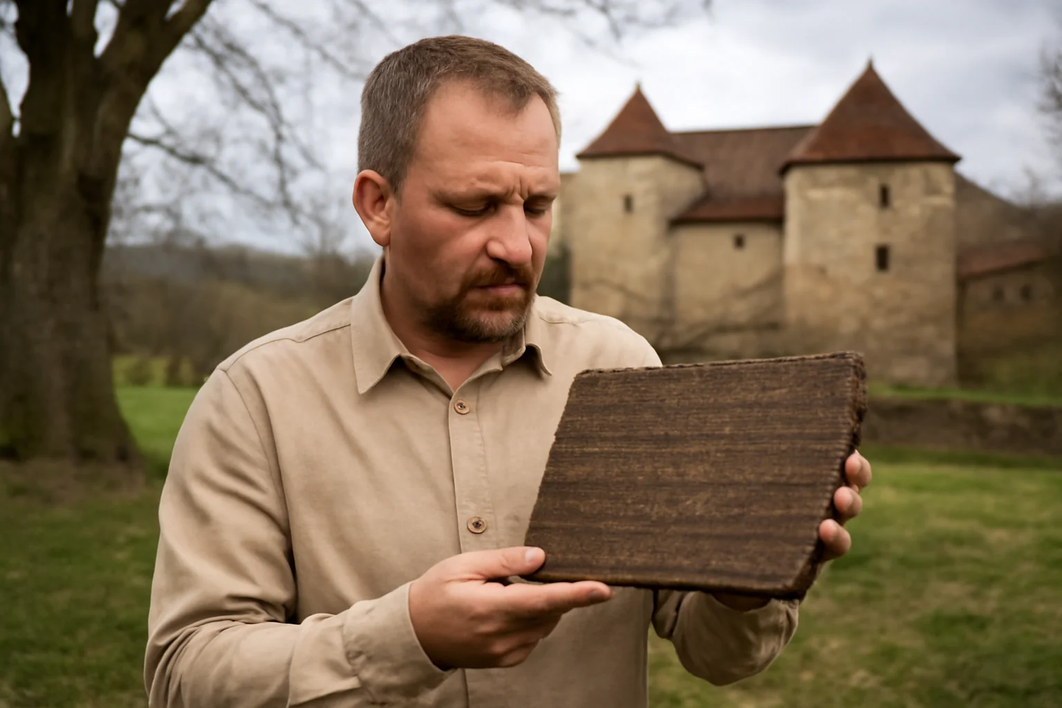 Povestea Facebook-ului vechi de 400 de ani găsit la Castelul Daniel din Tălișoara