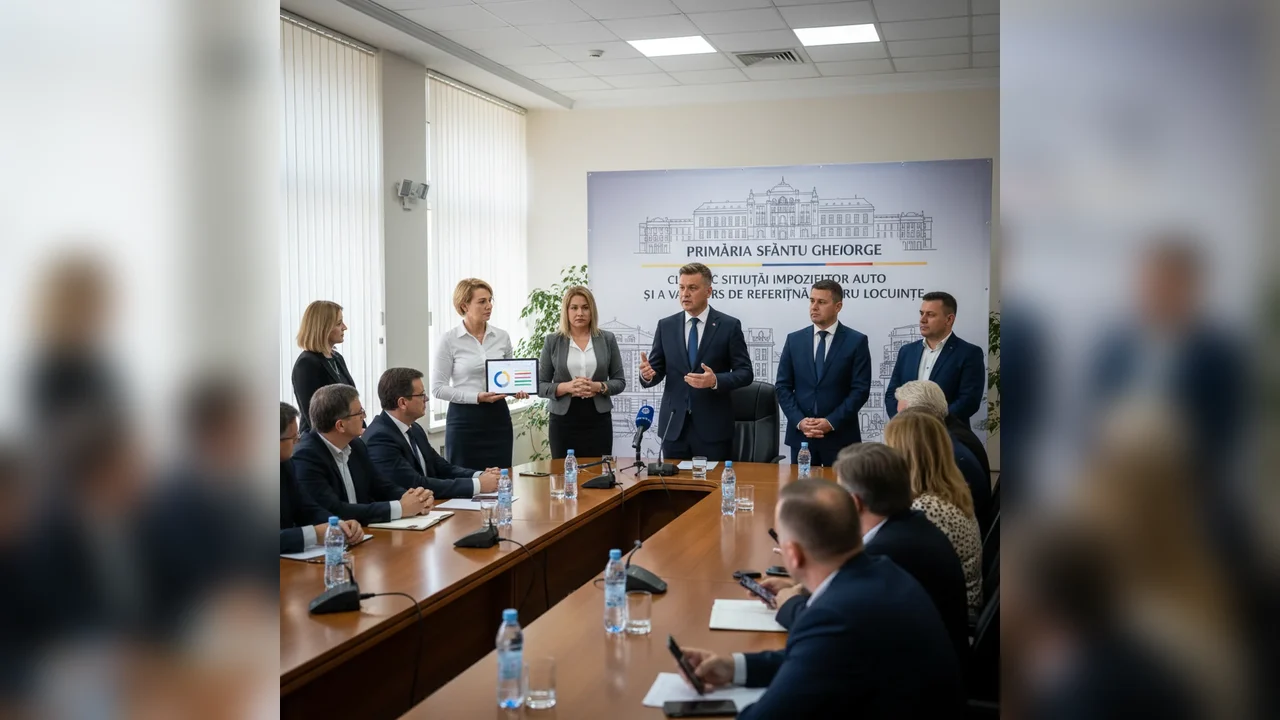 Primăria Sfântu Gheorghe explică modul de calcul pentru impozitele auto și locuințe în 2026