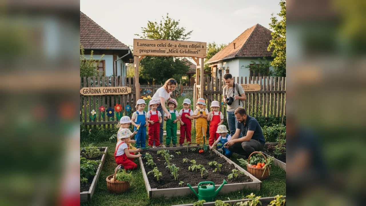 Programul „Micii Grădinari” revine cu a doua ediție la Sfântu Gheorghe