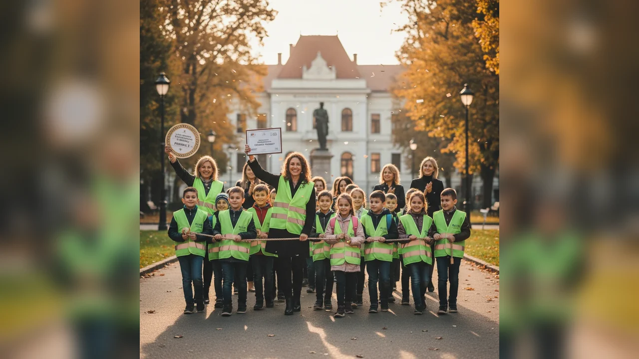 Programul Pedibus din Sfântu Gheorghe, câștigător a două premii la Gala Inovării în Sectorul Public, București