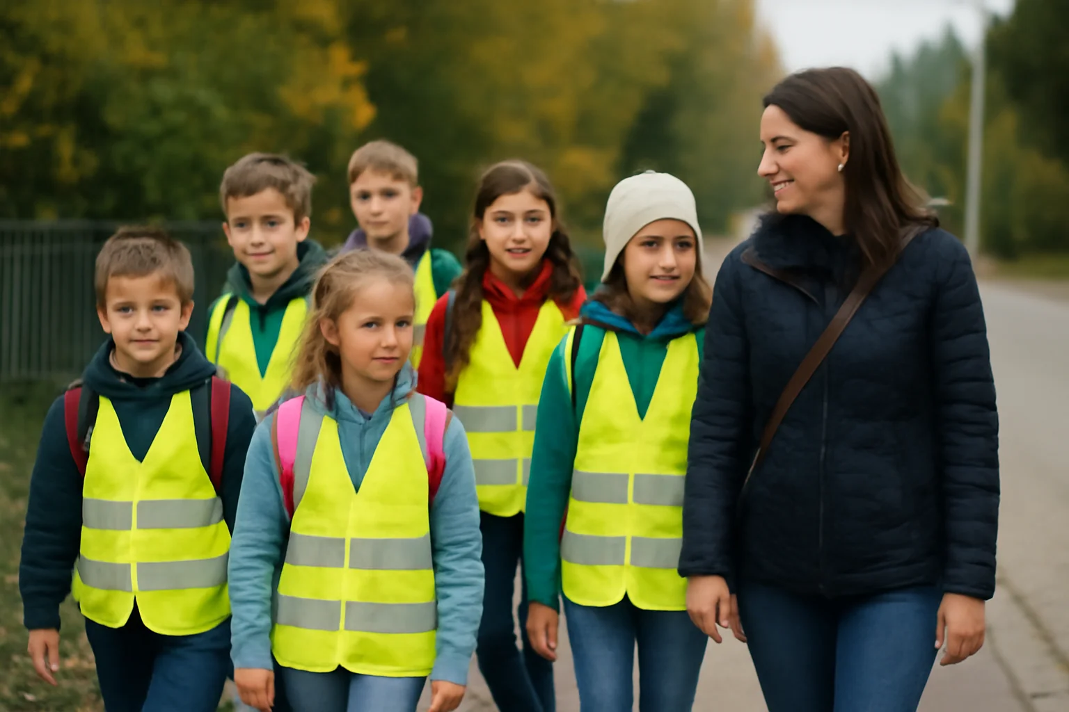 Programul Pedibus pentru elevi se extinde la nivelul județului Covasna, cu accent pe Sfântu Gheorghe