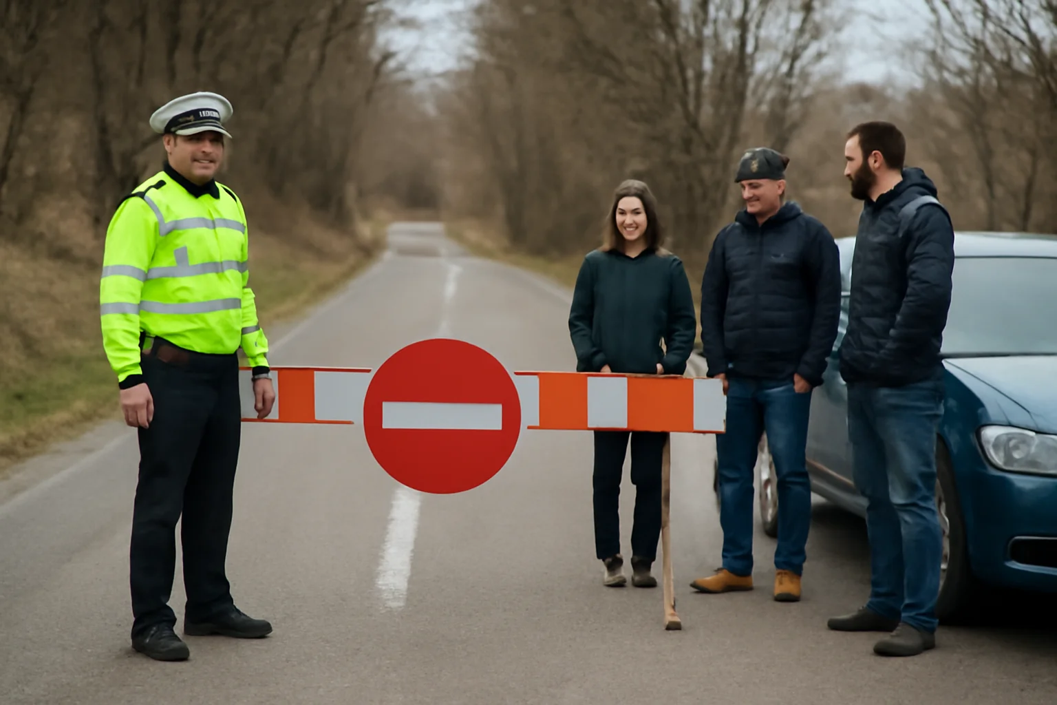 Restricții de circulație anunțate la Sfântu Gheorghe pe drumul spre Șugaș Băi, pentru antrenamente oficiale