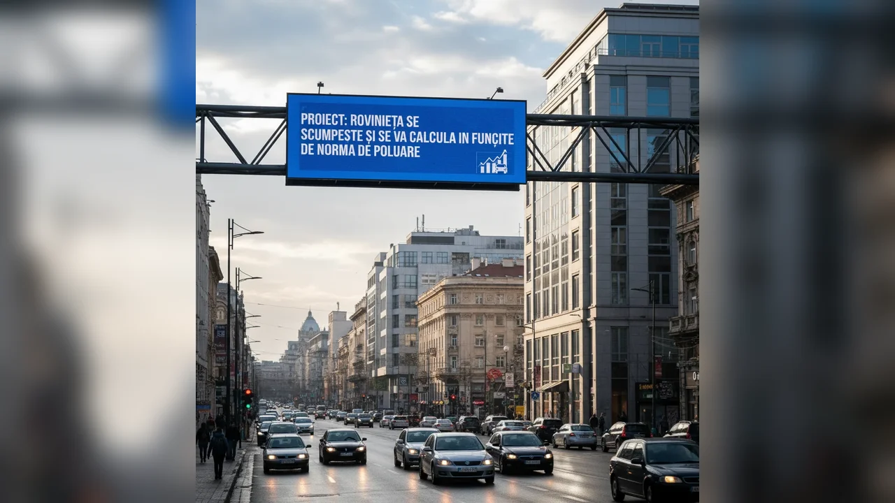 Rovinieta se scumpește: calculul se face după poluare