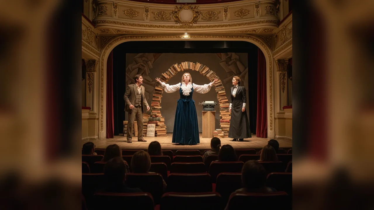 Scriitoarea – Ultima premieră teatrală din acest an la Teatrul Andrei Mureşanu din localitate