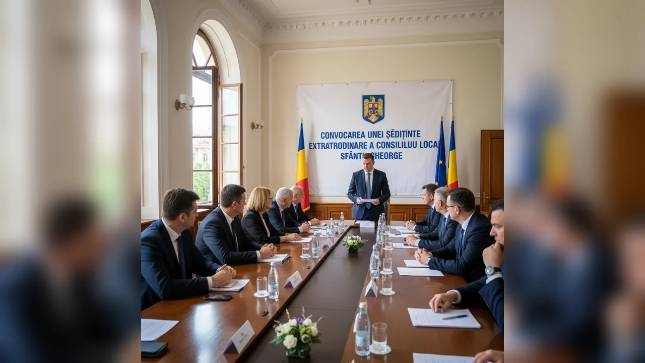 Ședință extraordinară a Consiliului Local convocată la Sfântu Gheorghe