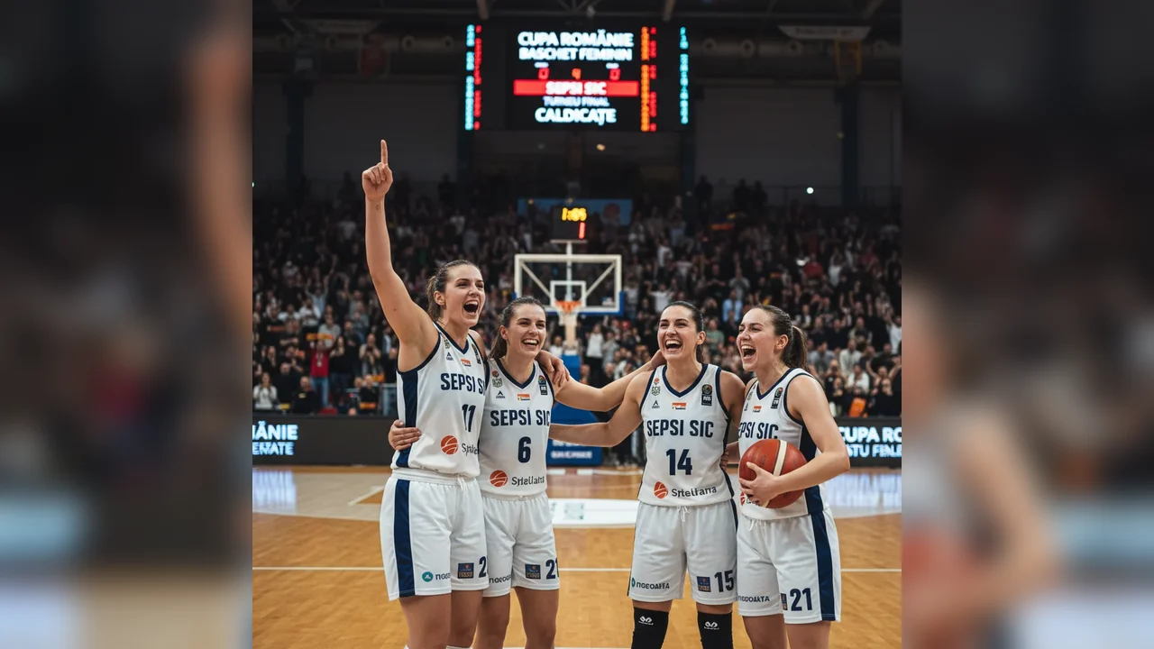 Sepsi SIC Sfântu Gheorghe, între echipele calificate la turneul final al Cupei României la baschet feminin