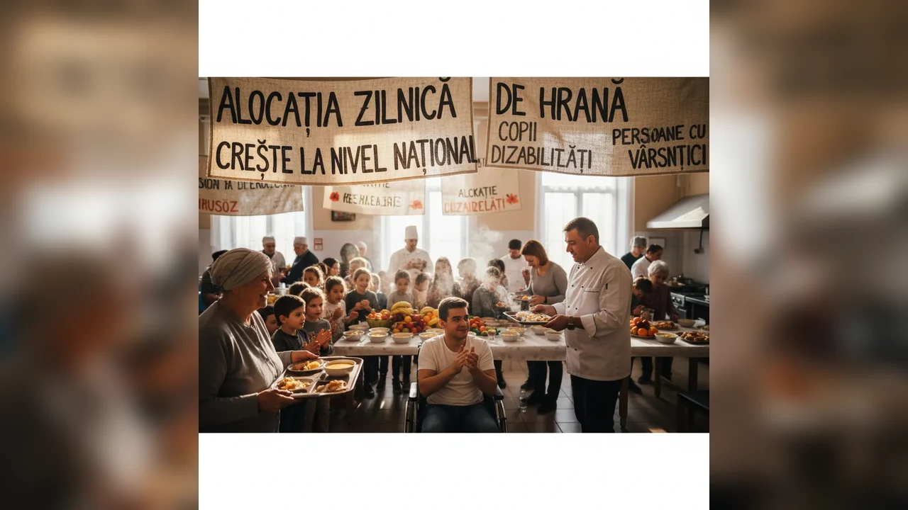 Sfântu Gheorghe: alocația de hrană pentru copii, persoane cu dizabilități și vârstnici din centre rezidențiale crește la 32 de lei pe zi