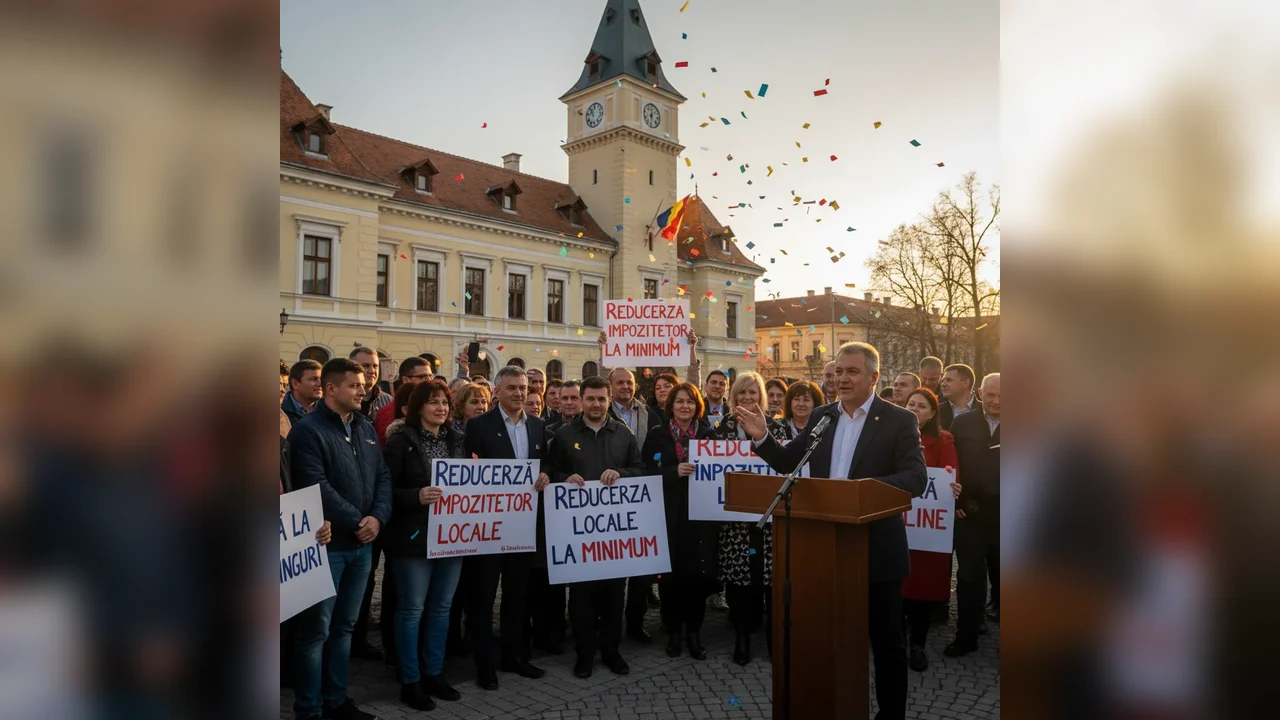 Sfântu Gheorghe: Plan pentru reducerea impozitelor locale la nivel minim din 2026