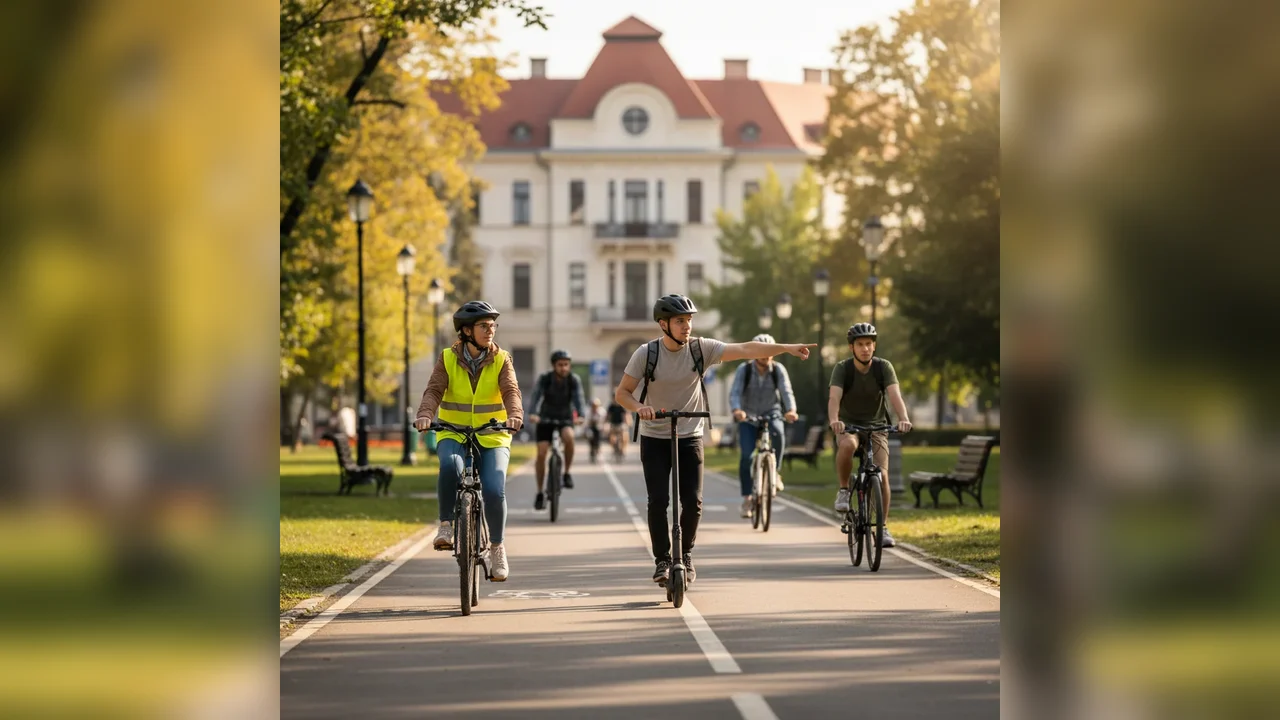 Siguranța rutieră: 5 sfaturi esențiale pentru bicicliști și trotineti
