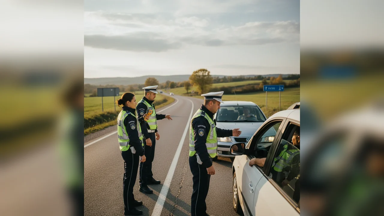 Siguranța rutieră: controale ale poliției covăsnene pentru prevenire