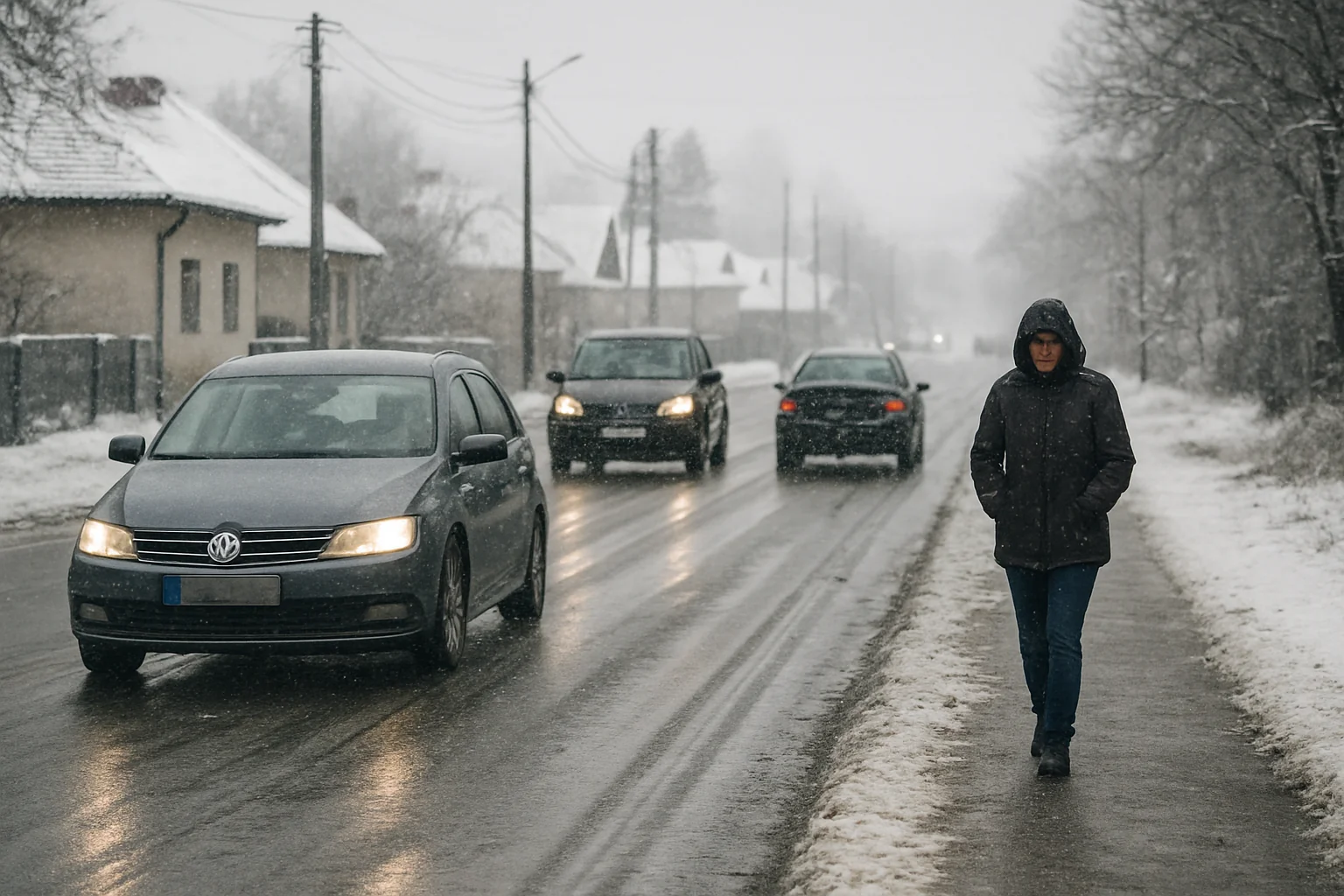 Starea traficului și condițiile meteo în Covasna la data de 2026-03-09