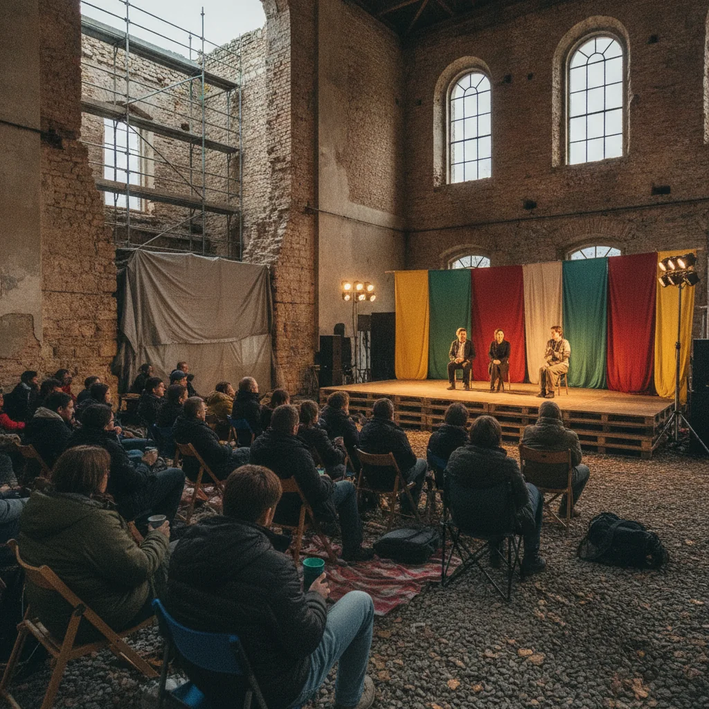 Teatrul Tamási Áron joacă în sala Colegiului Székely Mikó din Sfântu Gheorghe