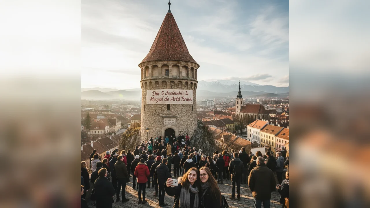 Tower of Strength – Expoziție deschisă din 5 decembrie la Muzeul de Artă Brașov