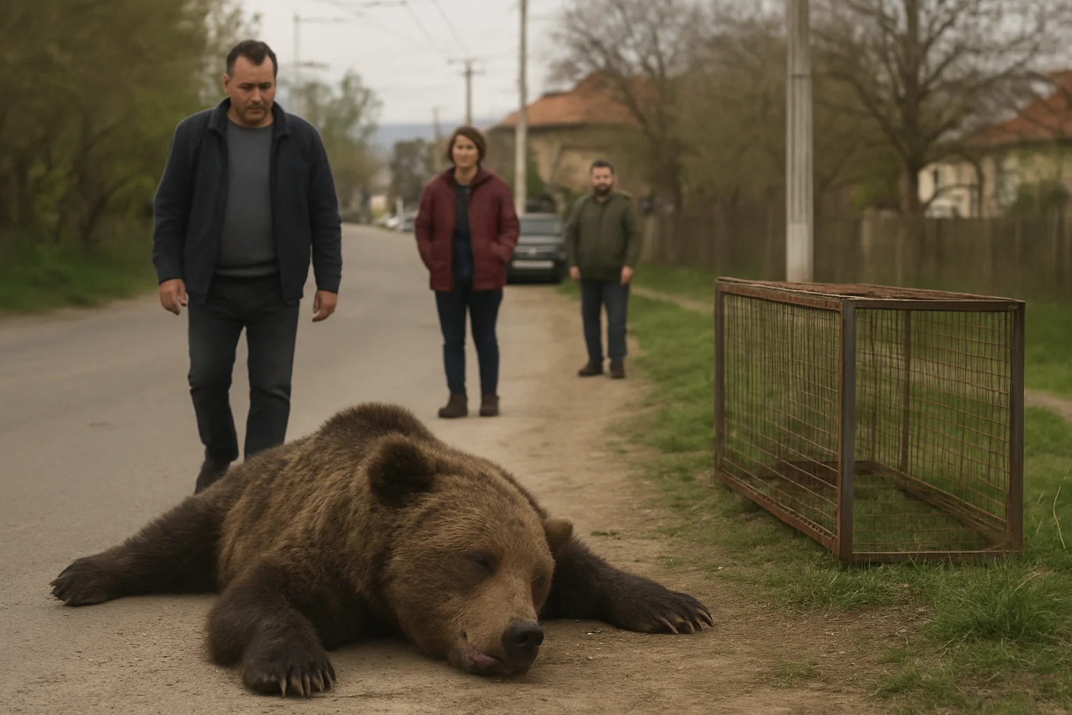 Urs împușcat în Sfântu Gheorghe; Primăria montează capcane